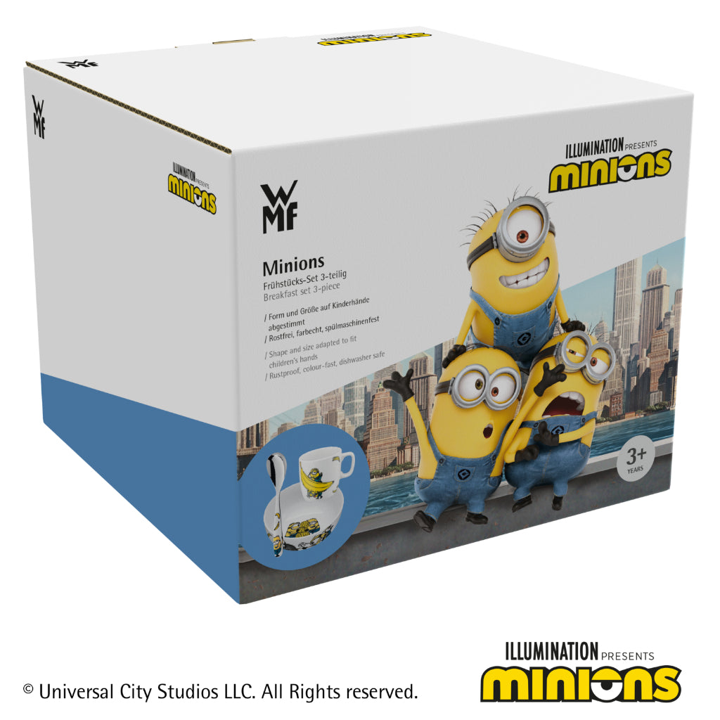 WMF Minions Breakfast Cutlery Set, 3-piece