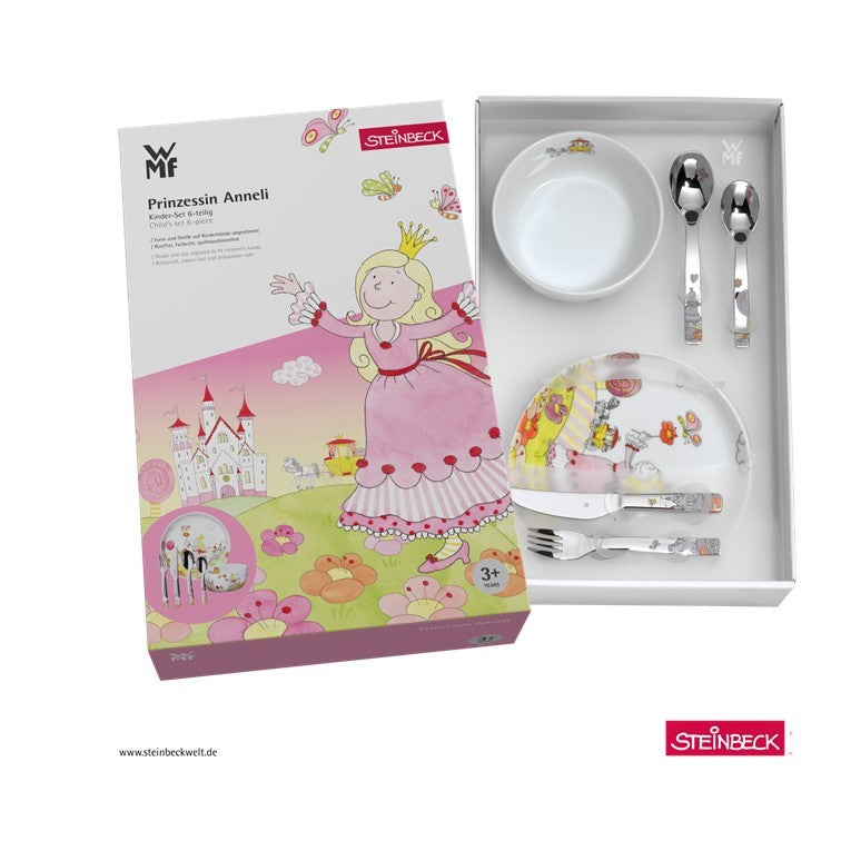 WMF Prinzessin Anneli Kids Cutlery Set, 6-piece 1294179964