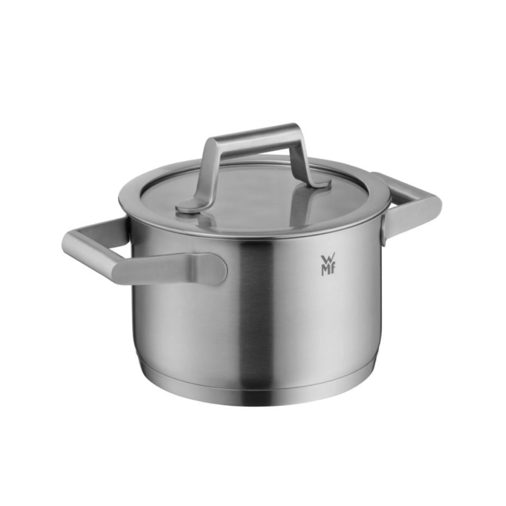 WMF Comfort Line High Casserole With Glass Lid, 16cm / 20cm / 24cm