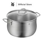 WMF Brilliant Cookware Range High Casserole With Glass Lid 24cm / Saucepan 16cm
