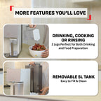 Tefal Pure Water Compact Water Dispenser BR453 / Filter XB143A - Child Lock, Instant Hot Water, Reverse Osmosis