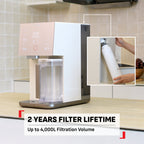 Tefal Pure Water Compact Water Dispenser BR453 / Filter XB143A - Child Lock, Instant Hot Water, Reverse Osmosis
