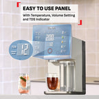 Tefal Pure Water Compact Water Dispenser BR453 / Filter XB143A - Child Lock, Instant Hot Water, Reverse Osmosis