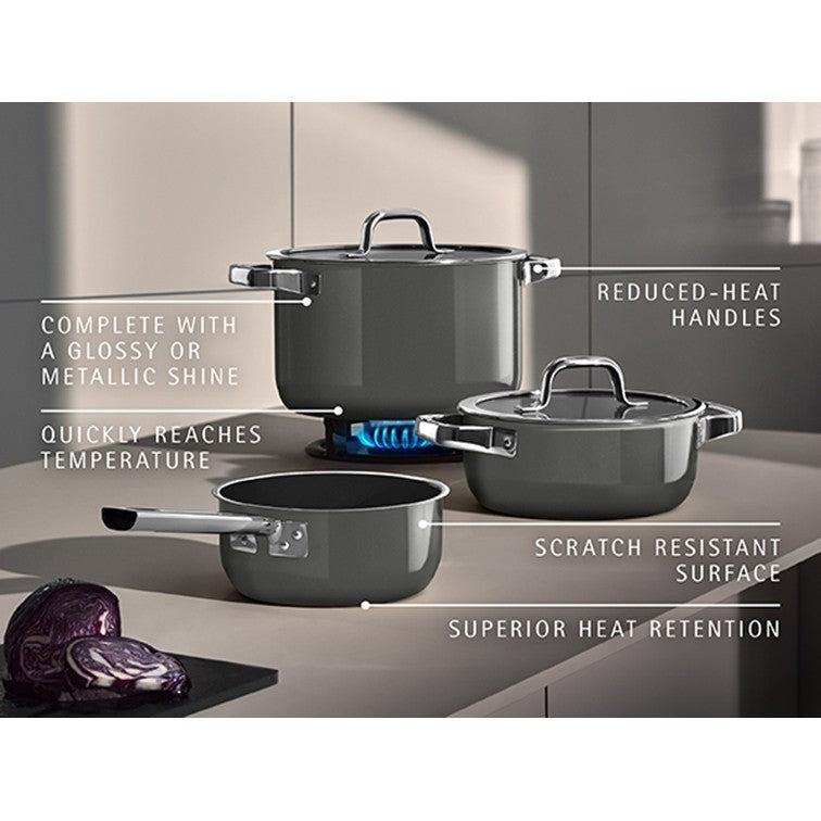 WMF Fusiontec Mineral Pro, 4-Piece Cookware Set