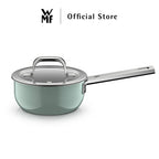 WMF Fusiontec Mineral Cookware, Eucalyptus Haze – High Casserole 16/20/24cm, Low Casserole 24cm, Saucepan 16cm