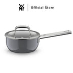 WMF Fusiontec Mineral Cookware, Platinum – High Casserole 16/20/24cm, Low Casserole 24cm, Saucepan 16cm